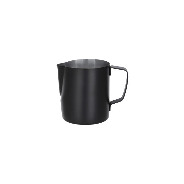 Brew 600ml Black powder-coated milk frothing jug
