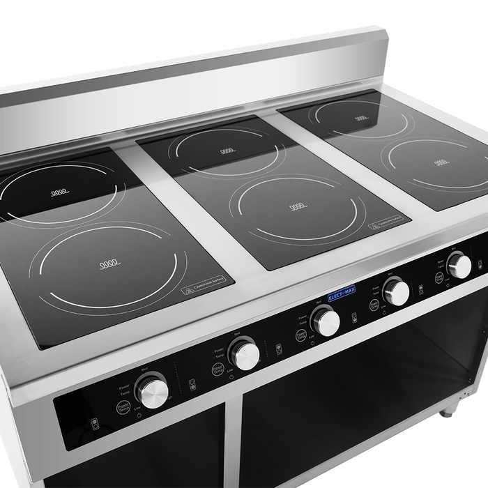 Electmax EIC7-1200P 6-Zone Induction Cooktop - EIC7-1200P - view 4 - Simply Hospitality NZ