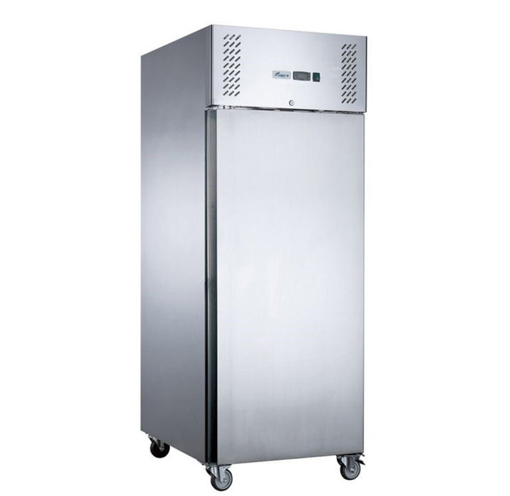 Stainless Steel Single Full Door Upright Fridge - XURC600SFV - Fed-x product image