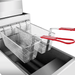 Frymax RC400 Commercial Gas Tube Fryer - RC400E Natural Gas - view 8 - Simply Hospitality NZ
