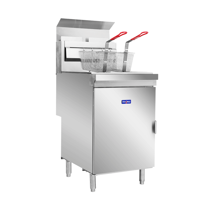 Frymax RC400T Twin-Vat Commercial Gas Tube Fryer - RC400TELPG LPG - view 2 - Simply Hospitality NZ