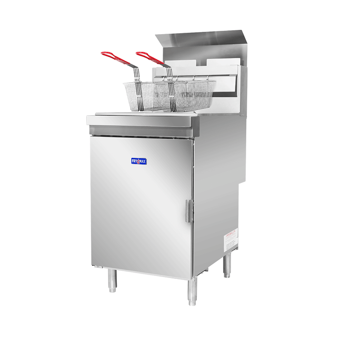 Frymax RC400T Twin-Vat Commercial Gas Tube Fryer - RC400TELPG LPG - view 3 - Simply Hospitality NZ