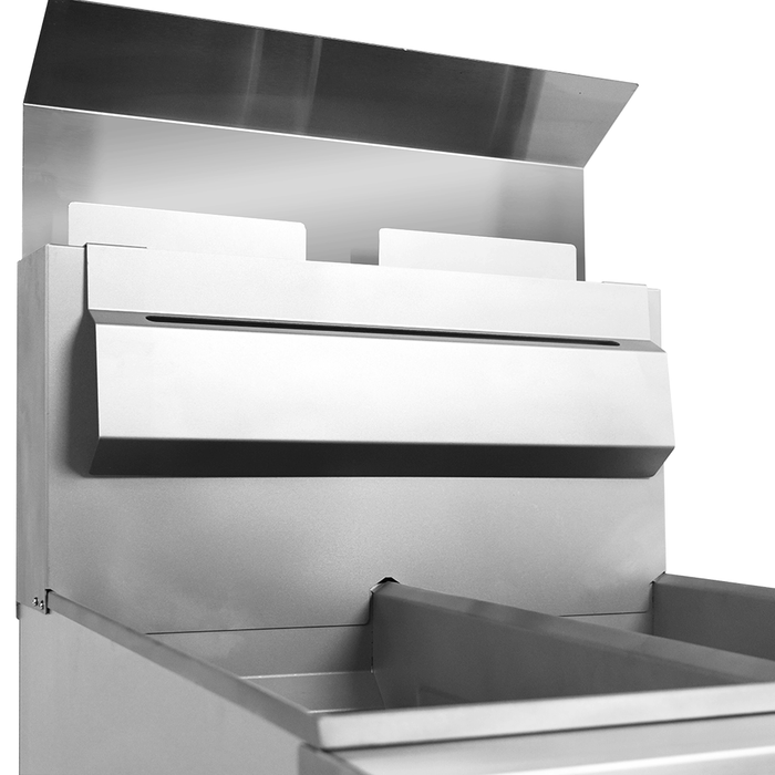 Frymax RC400T Twin-Vat Commercial Gas Tube Fryer - RC400TELPG LPG - view 6 - Simply Hospitality NZ