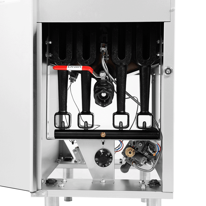 Frymax RC400T Twin-Vat Commercial Gas Tube Fryer - RC400TELPG LPG - view 7 - Simply Hospitality NZ