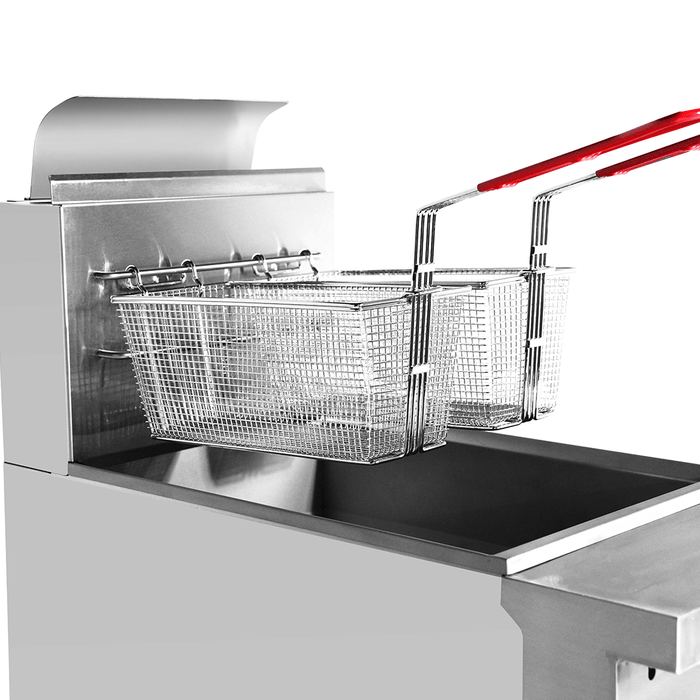 Frymax VP122 Commercial V-Pan Gas Fryer - VP122LPG - view 6 - Simply Hospitality NZ