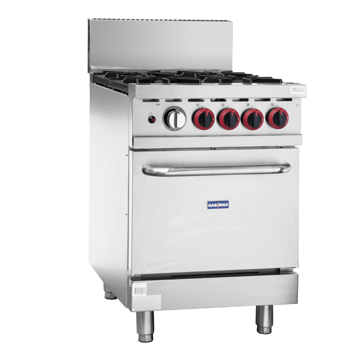 Gasmax GBS4TS 4 Burner Commercial Gas Range with Oven - GBS4TSLPG LPG - view 12 - Simply Hospitality NZ