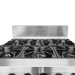 Gasmax GBS6TS 6 Burner Commercial Gas Range with Oven - GBS6TS Natural Gas - view 2 - Simply Hospitality NZ