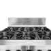 Gasmax GBS6TS 6 Burner Commercial Gas Range with Oven - GBS6TSLPG LPG - view 8 - Simply Hospitality NZ