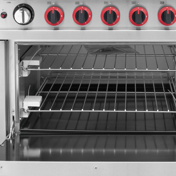 Gasmax GBS6TS 6 Burner Commercial Gas Range with Oven - GBS6TSLPG LPG - view 9 - Simply Hospitality NZ