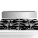 Gasmax JUS-TR 4 Burner Benchtop Gas Cooktop - JUS-TR-4B Natural Gas - view 2 - Simply Hospitality NZ
