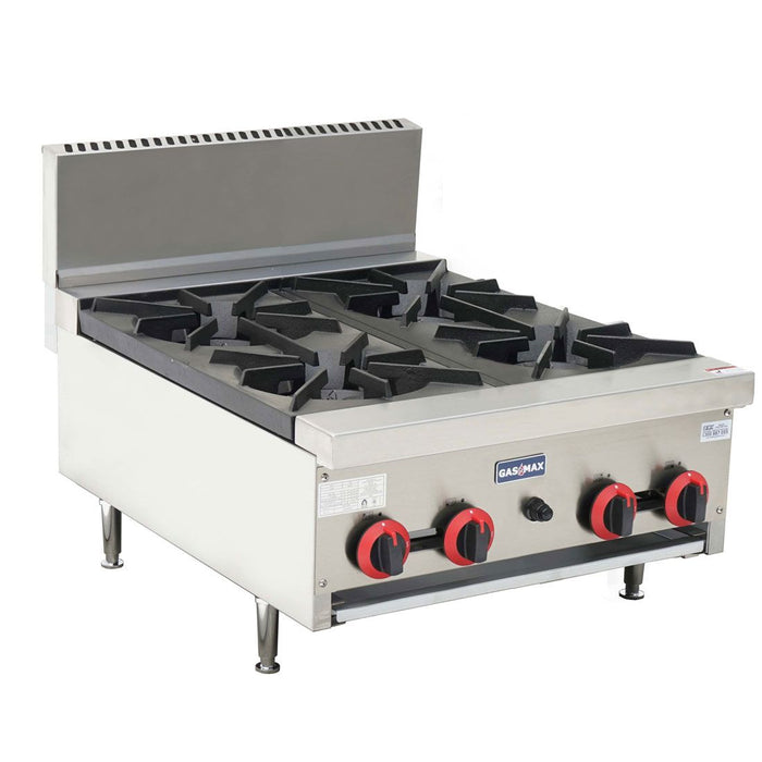 Gasmax RB-4 4 Burner Commercial Gas Cooktop - RB-4ELPG LPG - view 7 - Simply Hospitality NZ