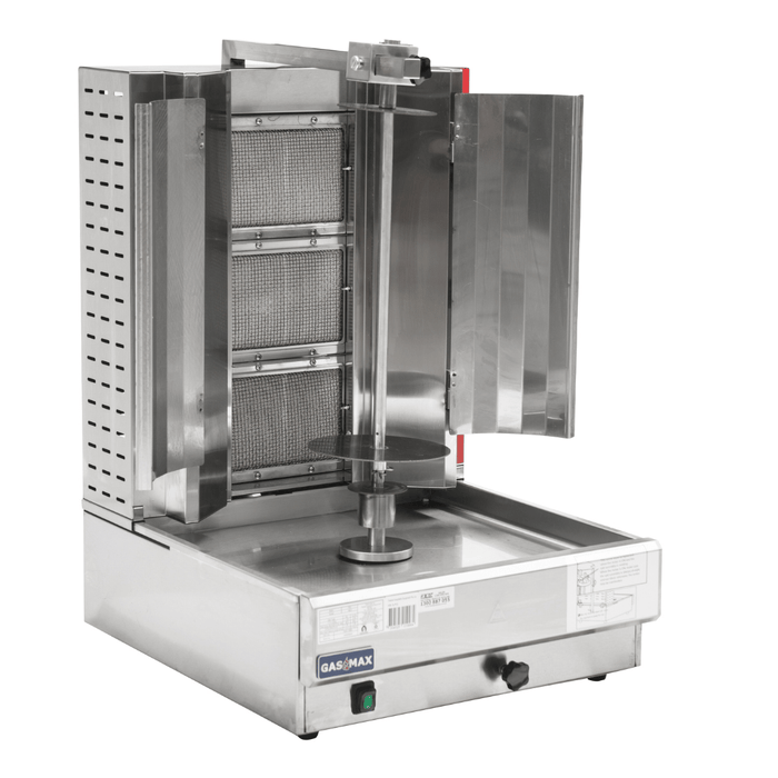 Gasmax KB-3 3 Burner Semi-Automatic Kebab Machine - KB-3LPG LPG - view 10 - Simply Hospitality NZ