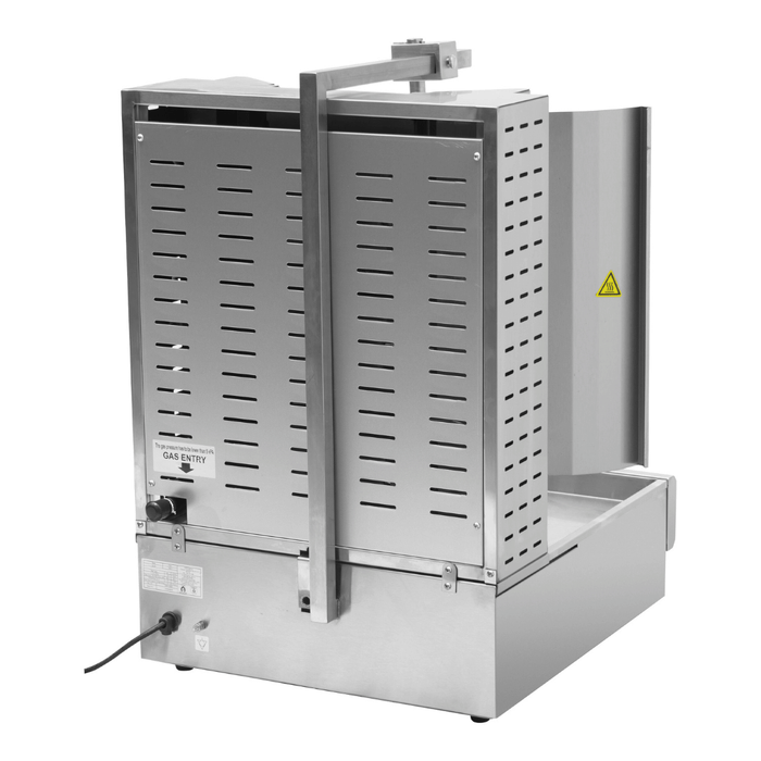 Gasmax KB-3 3 Burner Semi-Automatic Kebab Machine - KB-3 Natural Gas - view 3 - Simply Hospitality NZ