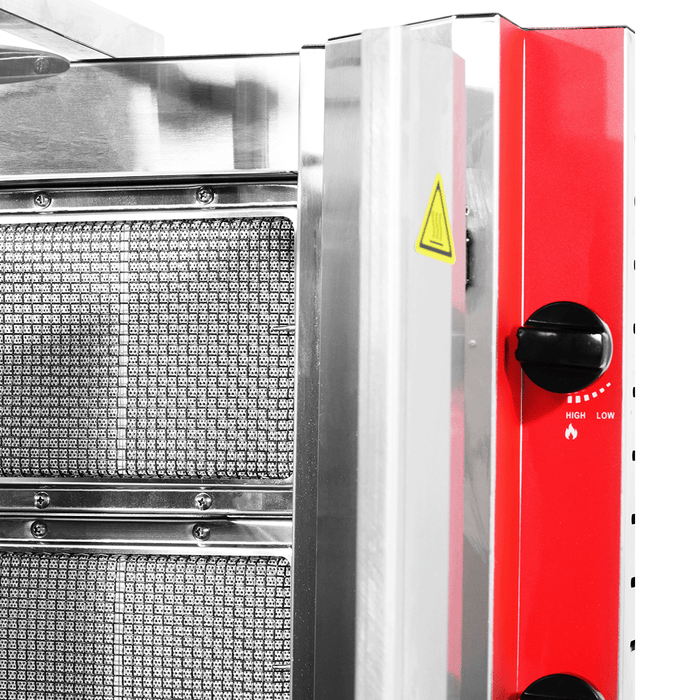 Gasmax KB-4 4 Burner Semi-Automatic Kebab Machine - KB-4LPG LPG - view 14 - Simply Hospitality NZ