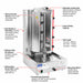 Gasmax KB-4 4 Burner Semi-Automatic Kebab Machine - KB-4LPG LPG - view 3 - Simply Hospitality NZ