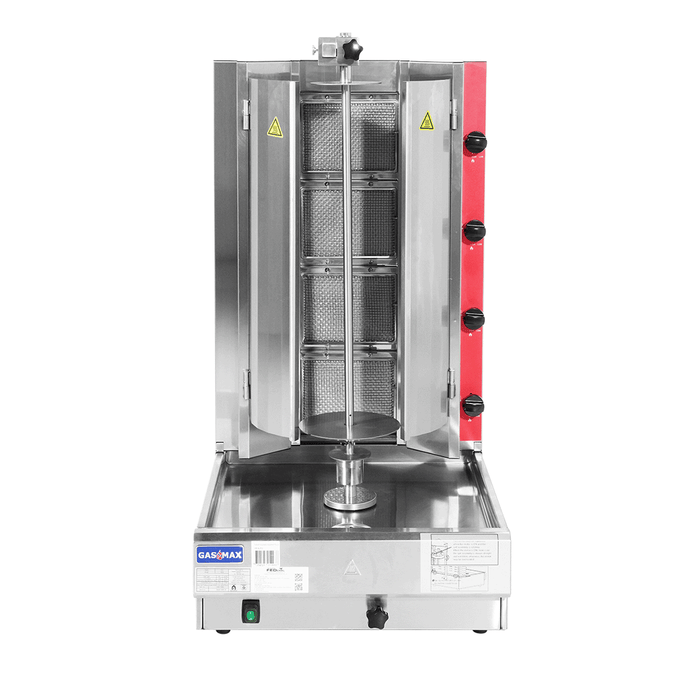 Gasmax KB-4 4 Burner Semi-Automatic Kebab Machine - KB-4LPG LPG - Simply Hospitality NZ