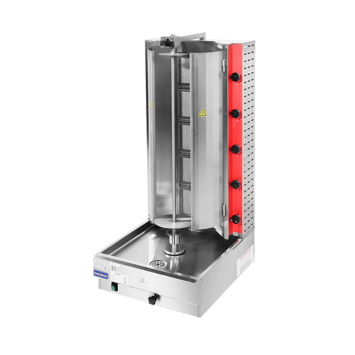 Gasmax KB-5 5 Burner Semi-Automatic Kebab Machine - KB-5 - view 10 - Simply Hospitality NZ