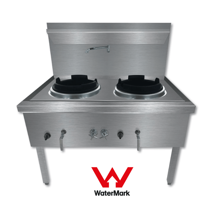 Gasmax WW-2 Double Waterless Wok Burner - WW-2N Natural Gas - Simply Hospitality NZ