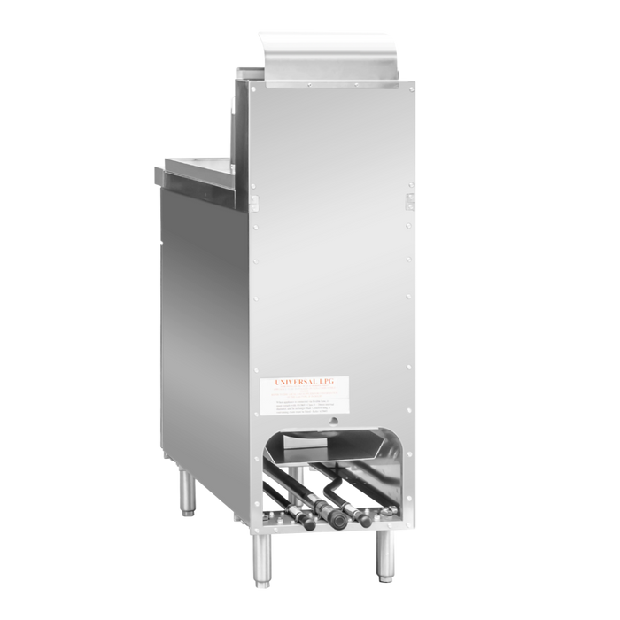 Gasmax PC150 6 Basket Commercial Pasta Cooker - PC150-6 Natural Gas - view 3 - Simply Hospitality NZ
