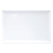 Ryner GB698 white melamine rectangular buffet platter 350 x 240mm