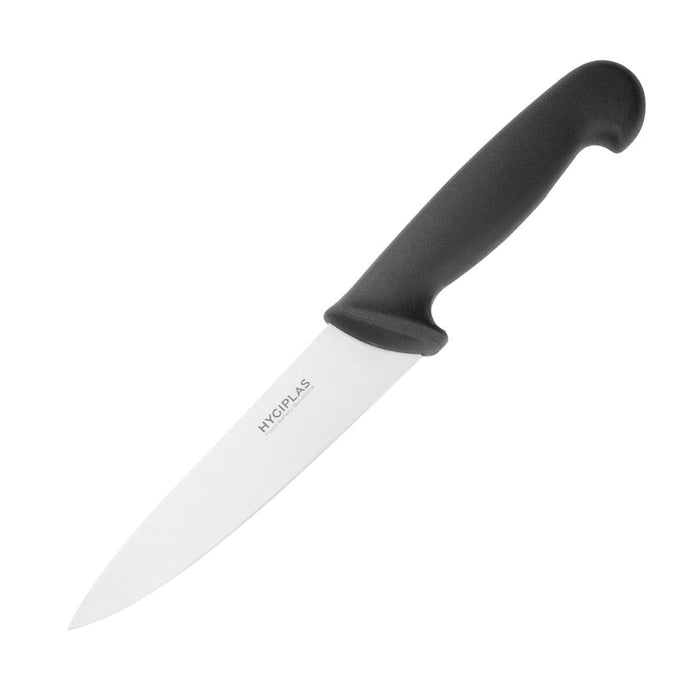 Hygiplas Chef Knife Black 160mm - C554 - Simply Hospitality NZ