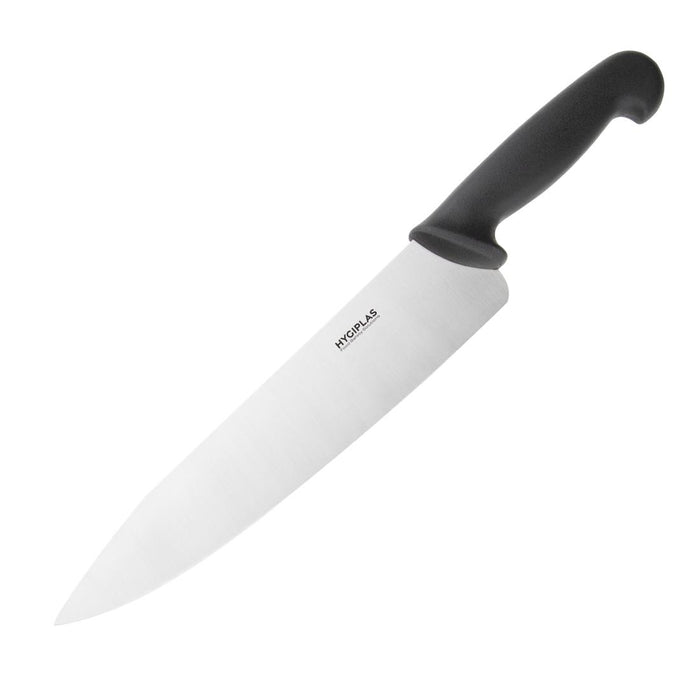 Hygiplas Chef Knife Black 250mm - C264 - Simply Hospitality NZ