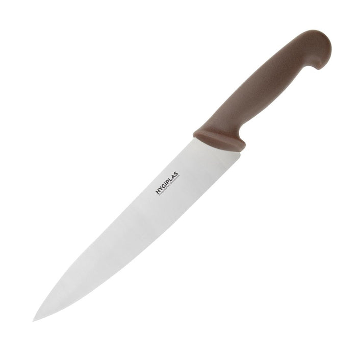 Hygiplas Chefs Knife Brown 218mm - C842 - Simply Hospitality NZ