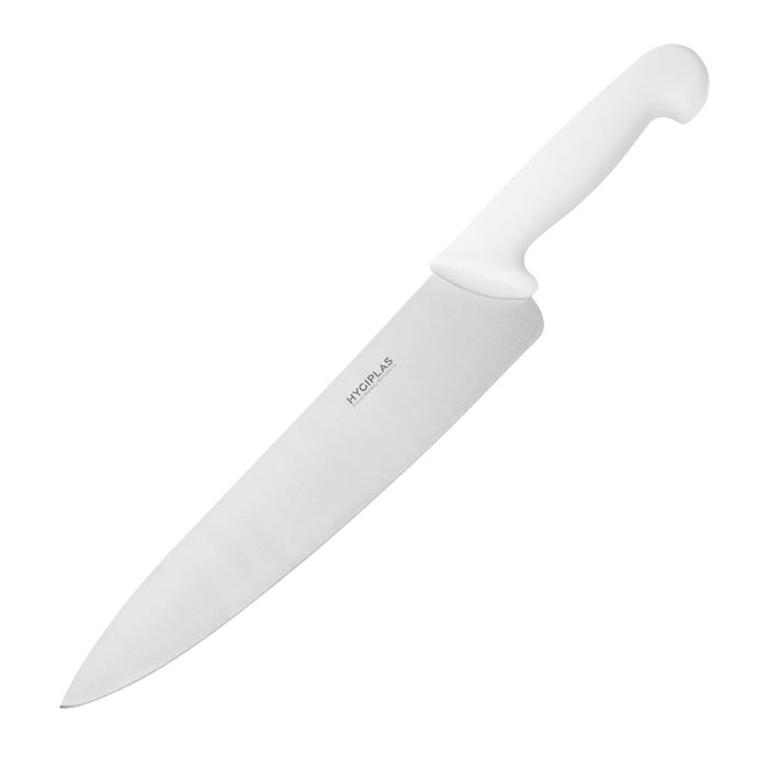 Hygiplas Chefs Knife White 250mm - C879 - Simply Hospitality NZ