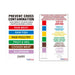 Hygiplas Colour Coded Wall Chart with Allergens - FY214 - Simply Hospitality NZ