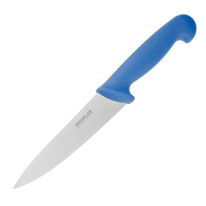 Hygiplas Cooks Knife Blue 166mm - FX114 - Simply Hospitality NZ