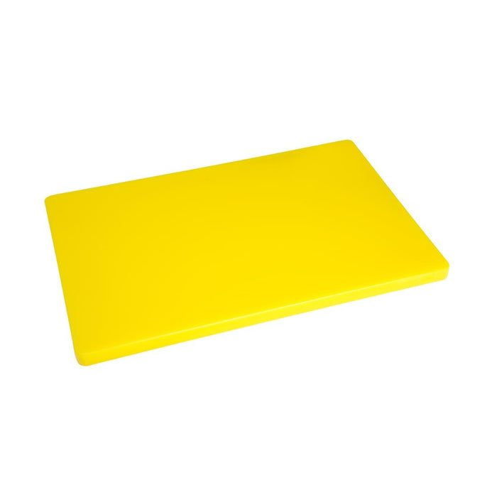 Hygiplas Extra Thick Low Density Chopping Board Yellow - 450x300x20mm - HC884 - Simply Hospitality NZ