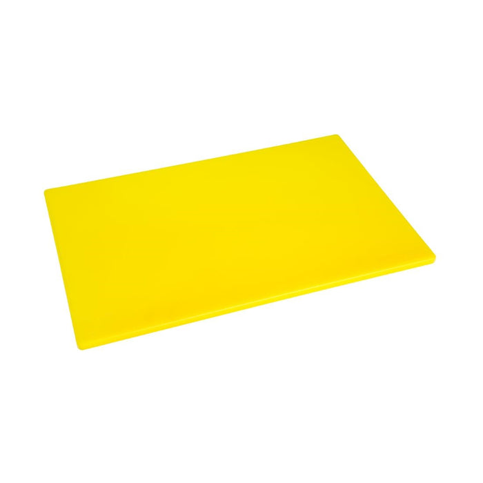Hygiplas Low Density Chopping Board Yellow - 450x300x10mm - J254 - Simply Hospitality NZ