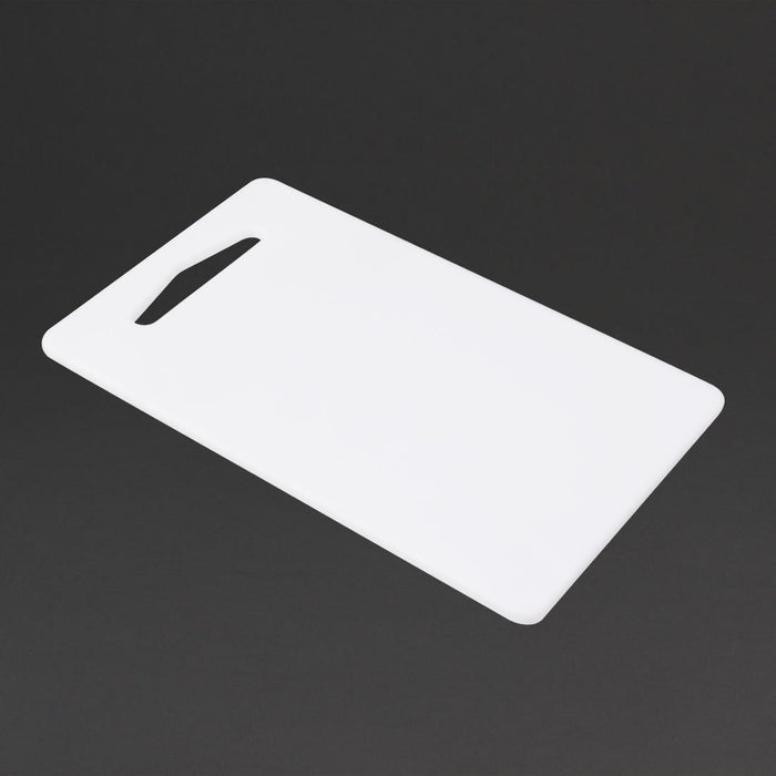Hygiplas Low Density Cutting Board White - 153x250x6mm - CD269 - Simply Hospitality NZ