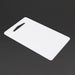 Hygiplas Low Density Cutting Board White - 153x250x6mm - CD269 - Simply Hospitality NZ