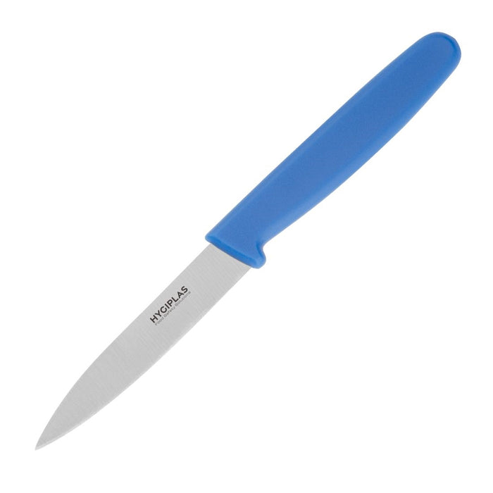 Hygiplas Paring Knife Blue 85mm - C544 - Simply Hospitality NZ