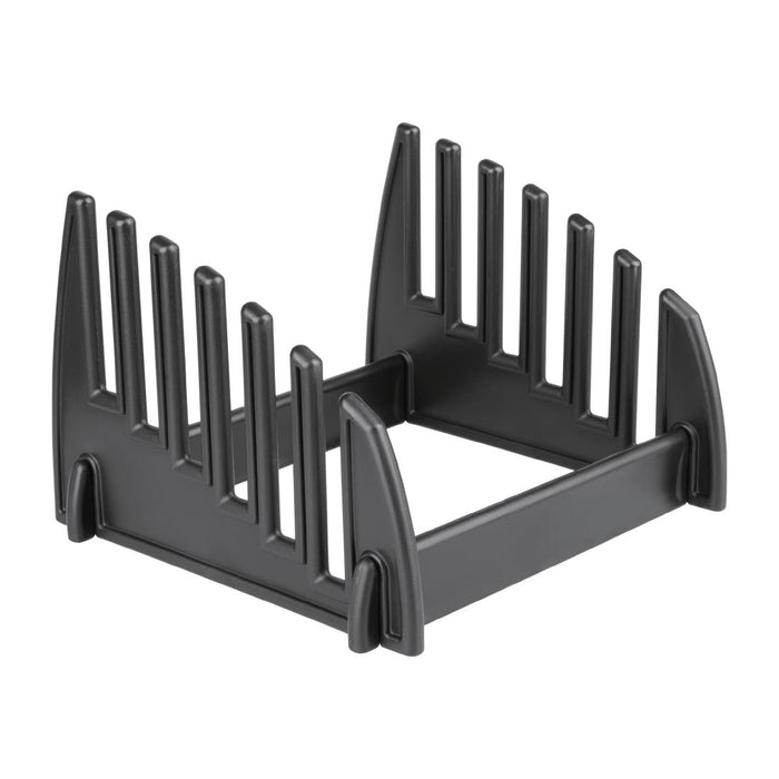 Hygiplas Plastic Chopping Board Rack Small - 6x 14mm Slots - GG698 - Simply Hospitality NZ
