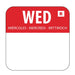 Hygiplas Removable Colour Coded Food Labels Wednesday (1000 Pack) - L933 - Simply Hospitality NZ