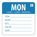 Hygiplas Removable Day of the Week Label Monday (500 Pack) - L066 - Simply Hospitality NZ
