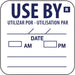 Hygiplas Removable Use By Labels (1000 Pack) - E150 - Simply Hospitality NZ