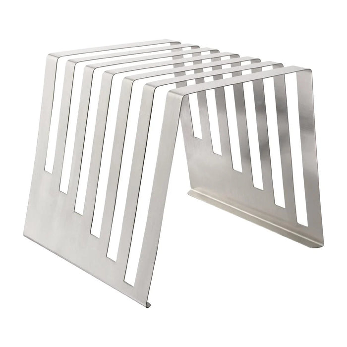 Hygiplas Stianless Steel Tiered Chopping Board Rack - 6x 15mm Slots - J251 - Simply Hospitality NZ