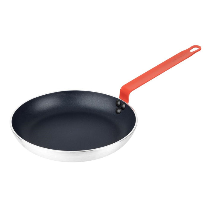 Hygiplas Teflon Platinum Plus Frying Pan with Red Handle 28cm - HT966 - Simply Hospitality NZ