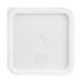 Hygiplas White Square Food Storage Container Lid Medium - CF050 - Simply Hospitality NZ