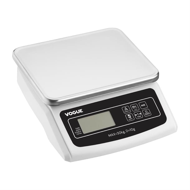 Vogue HZ324 rechargeable 30kg commercial platform scale