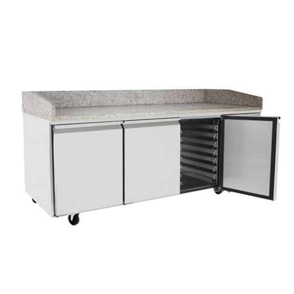 Atosa Pizza Table Fridge - 2010mm - 3 Door - EPF3485