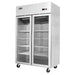 Atosa GN 2/1 Glass Door Upright Freezer - 1314mm - 2 Door - MCF8602
