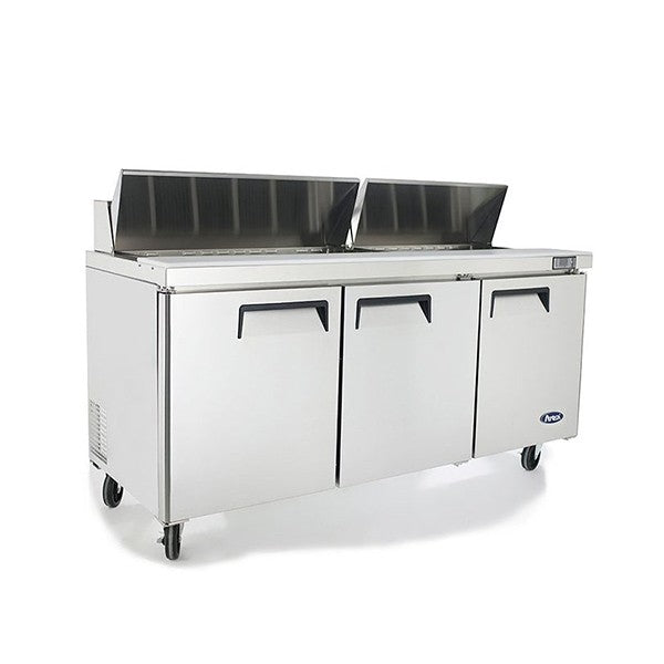 Atosa Sandwich Prep Table Fridge - 1846mm - 3 Door - MSF8304