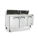 Atosa Sandwich Prep Table Fridge - 1846mm - 3 Door - MSF8304