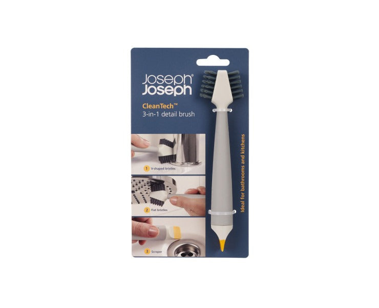 Joseph Joseph CleanTech 3-in-1 detail cleaning brush