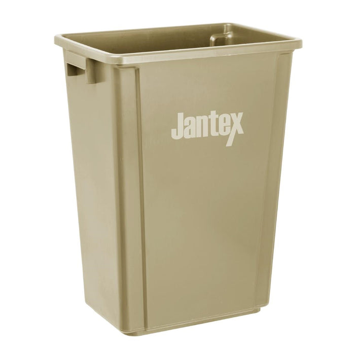 Jantex Slim Bin Beige 60Ltr - FX149 - Simply Hospitality NZ