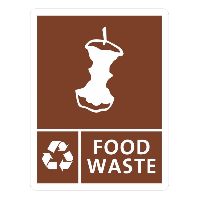 Jantex Slim Bin Food Waste Label - FX194 - Simply Hospitality NZ